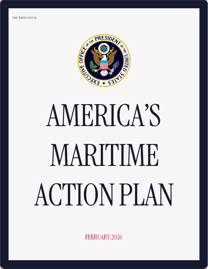 14일 미국 백악관이 발표한 '미국의 해양 행동 계획'. 사진=백악관 캡처