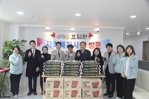 동두천시의회 설맞이 사회복지시설 격려 방문