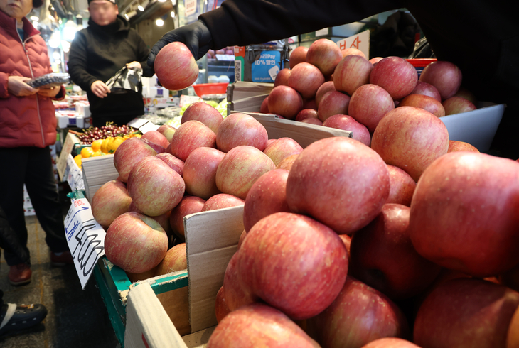 설 앞둔 전통시장