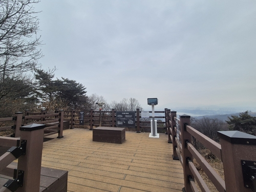 구리시 망우산 구리한강 전망대