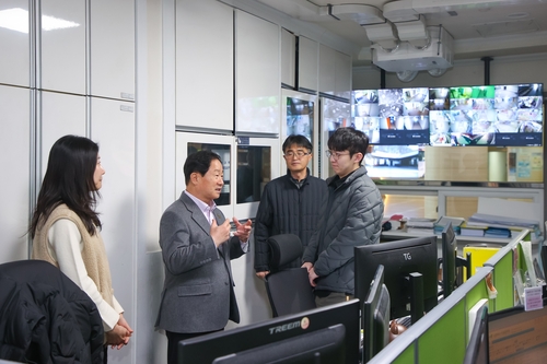 주광덕 남양주시장 17일 설날 민생현장-비상근무체계 가동 현황 점검