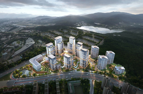 과천시 과천과천 공공주택지구 조감도