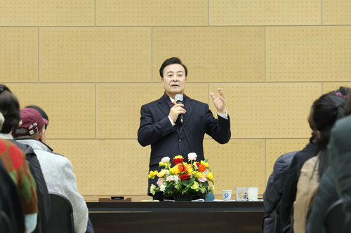 김성제 의왕시장 19일 '2026 새해 시정설명회-청계동' 주재