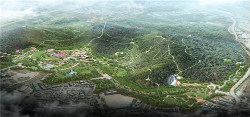 남양주시 황금산 근린공원 조성 개발 조감도