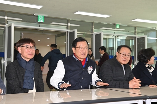 하남시-광주하남교육지원청-한홀중학교 20일 내달 3일 개교 앞둔 한홀중학교 안전 교육환경 최종 합동점검 실시