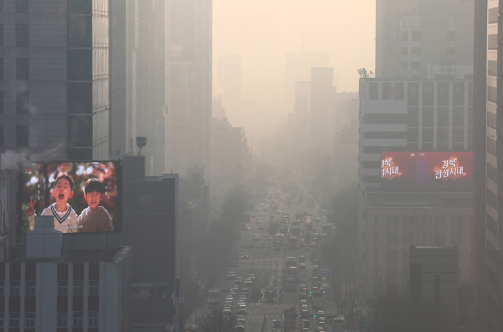 미세먼지의 습격