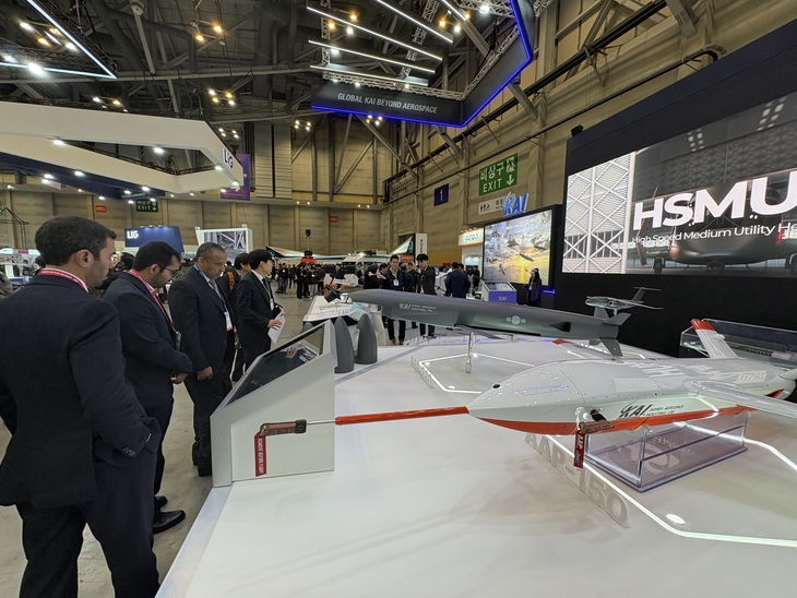 한국항공우주산업(KAI)이 25일부터 27일까지 사흘간 부산 벡스코에서 열리는 아시아 최대 규모 드론 전문 전시회 '드론 쇼 코리아(DSK) 2026'에 출품한