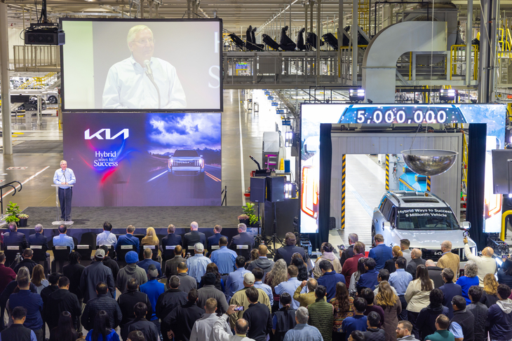 기아 美 조지아 법인, 누적 생산 500만대 돌파