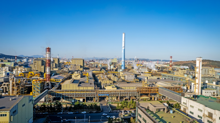 고려아연 온산 제련소 전경