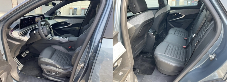 푸조 '올 뉴 3008 스마트 하이브리드' 전·후·측면. 사진=박지성 기자