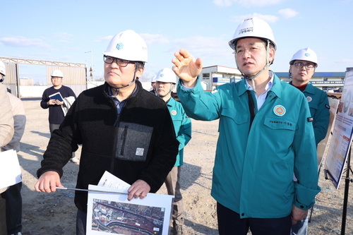 이동환 고양특례시장 'K-컬처밸리' 조성 현장 방문