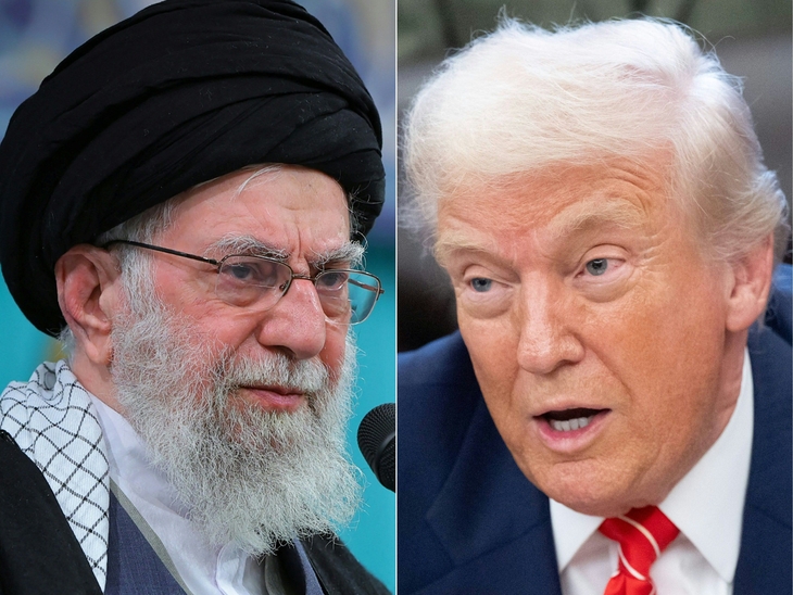 COMBO-US-IRAN-POLITICS-PROTEST-TRUMP