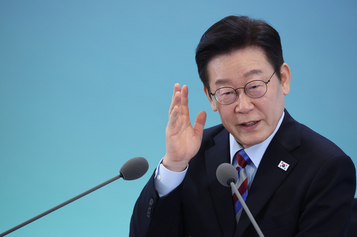 발언하는 이재명 대통령