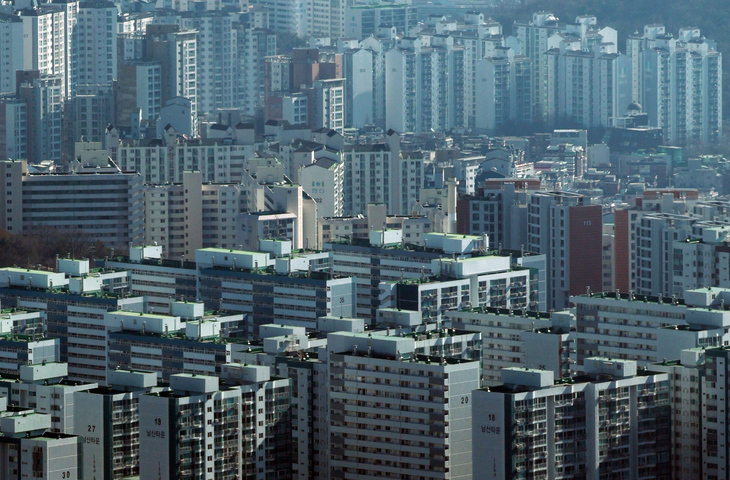 1월 아파트 포함 서울 집값 0.91%↑…상승률 두 달째 확대