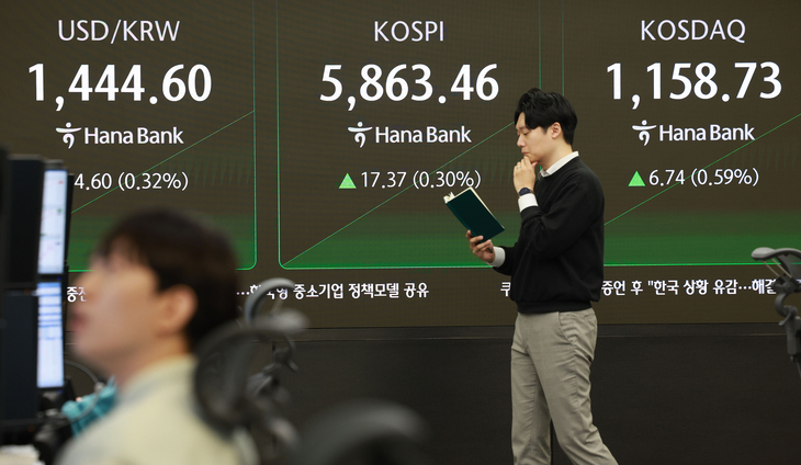 코스피, 강보합 출발... 코스닥도 올라