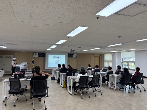 안양시 2025년 무료 자전거 상설교육 현장