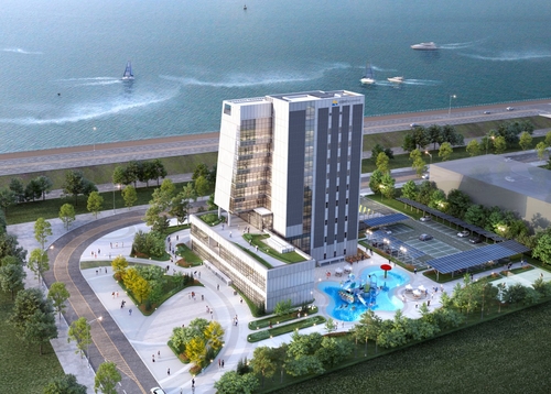 시흥시 MTV 근로자지원시설 조감도