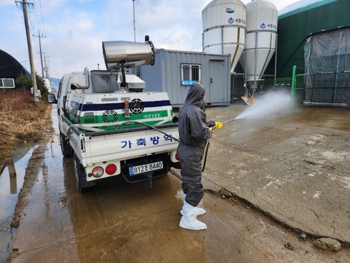 고양특례시 축산농장 소독 현장