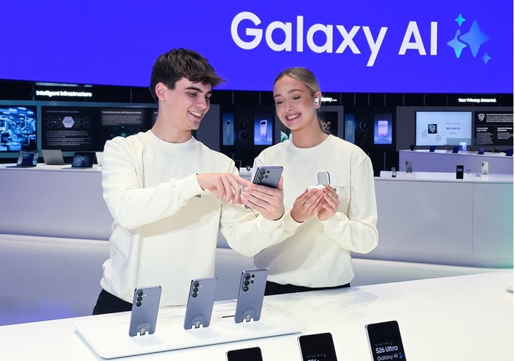 삼성전자 MWC26 갤럭시 S26 전시관