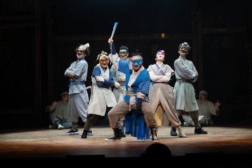 뮤지컬 '스웨그에이지 외쳐, 조선!' 공연 현장