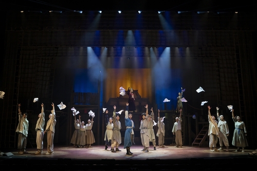 뮤지컬 '스웨그에이지 외쳐, 조선!' 공연 현장