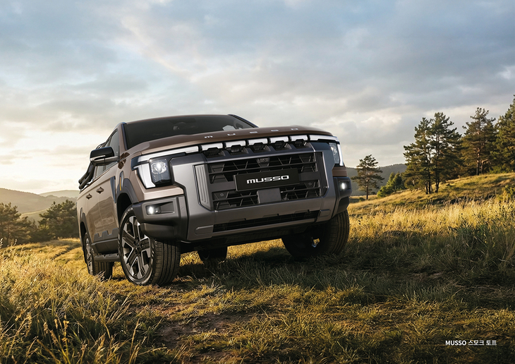 KG모빌리티 '무쏘'.