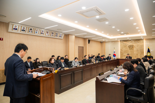 남양주시의회 4일 2026 현안 사항 보고회-전체 의원 간담회 개최