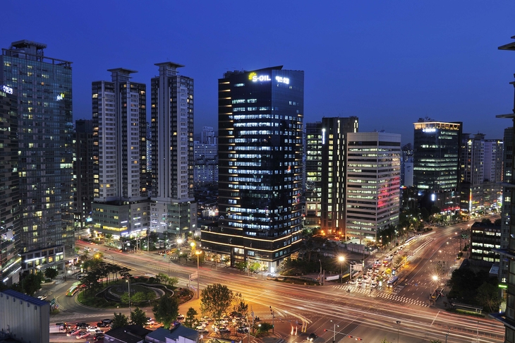 서울 공덕동 에쓰오일 본사의 전경