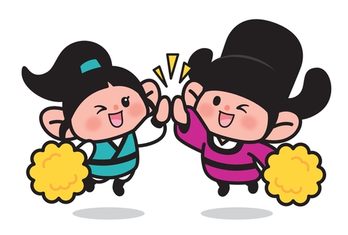 의정부시 마스코트 의돌이-랑이