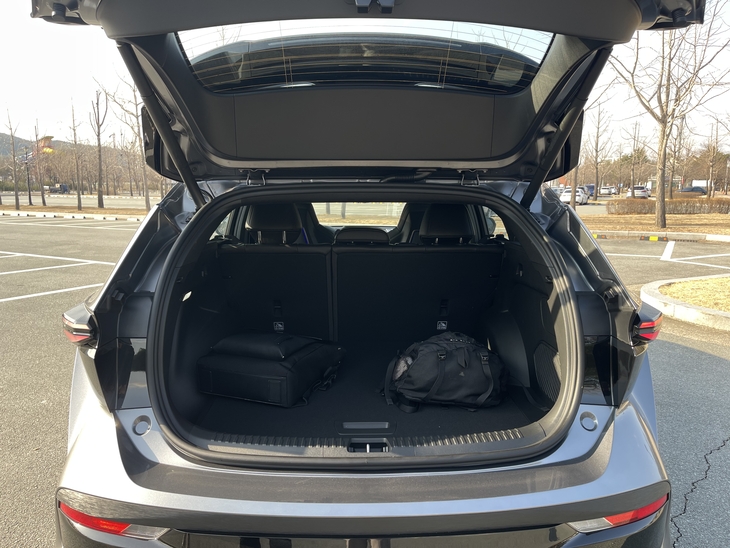 르노코리아 '필랑트' 적재 공간. 사진=박지성 기자