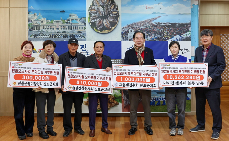 진도군 '모아드림' 연합모금 확산…함께 만드는 행복 복지