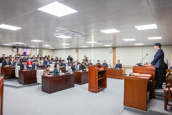 영주시의회, 제299회 임시회 개회…결산검사위원 선임 등 심의
