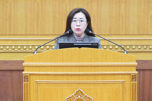 강혜숙 양주시의회 의원 '사회복지사 처우개선 위한 국가 재정책임 강화 촉구 건의안' 대표 발의