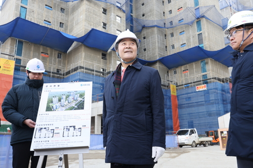 김성제 의왕시장 9일 부곡 지역 주요 사업 추진 현황 현장 점검