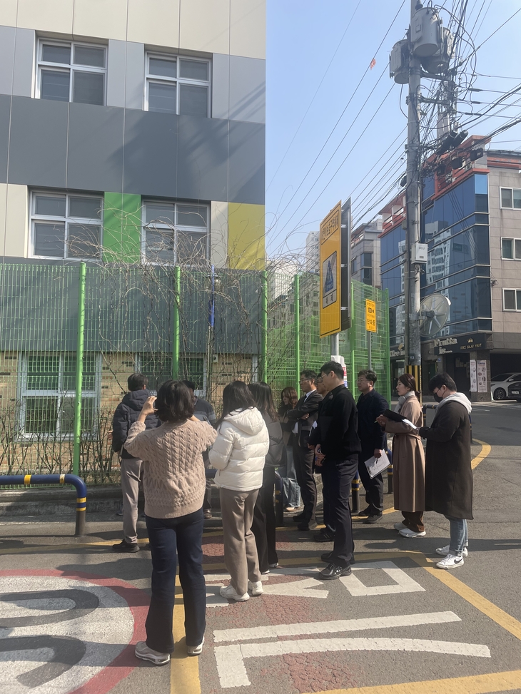 경북자치경찰위, 어린이 보호구역 사고 다발지 합동점검
