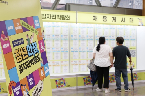 2025년 안양시 청년안양정착 일자리 박람회 현장