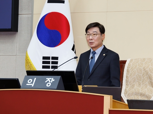 김병전 부천시의회 의장 제289회 임시회 주재