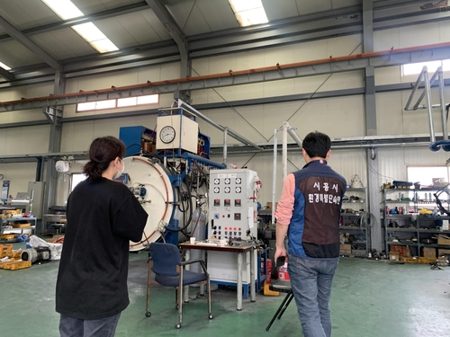 시흥시 주요 악취 배출업소 집중 관리 현장