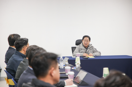 주광덕 남양주시장 16일 별내동 창고시설 교통 관련 실태 점검