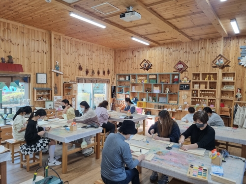 시흥시 옥구목공체험장 내부