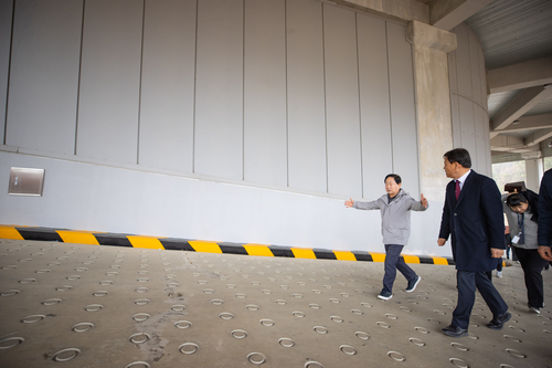 주광덕 남양주시장 16일 별내동 창고시설 교통 관련 실태 점검