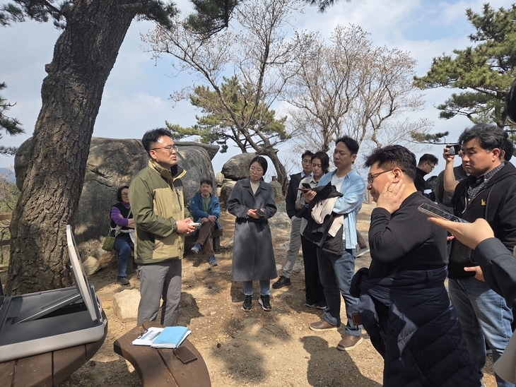 금정산 국립공원 정상