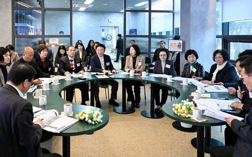 의정부시 18일 두물머리 카페 아르츠에서 '송산권역 현장 티타임' 개최