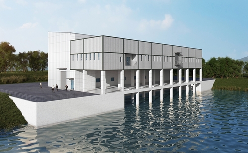 고양특례시 강매 제2배수펌프장 조감도