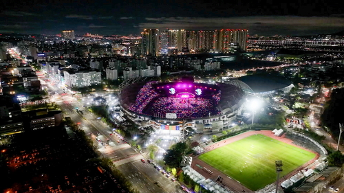 고양특례시 고양종합운동장 공연 열기