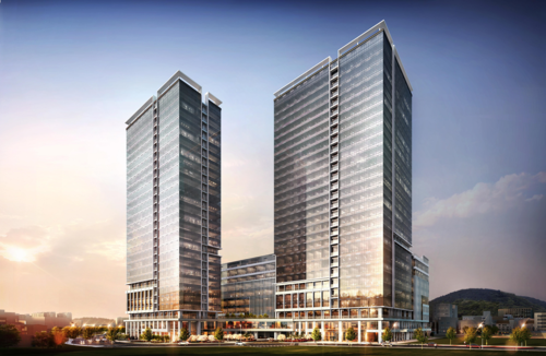 군포시 군포역세권 트리아츠 지식산업센터 조감도