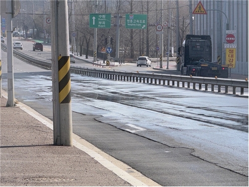 의왕시 24일 의왕화물터미널 인근 클린로드 실시