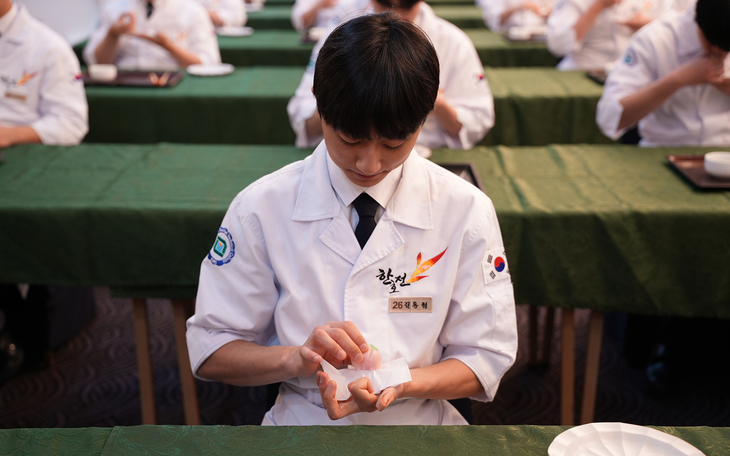 말차와 화과자로 신입생 교류 강화…기술 넘어 '셰프의 태도'까지 교육