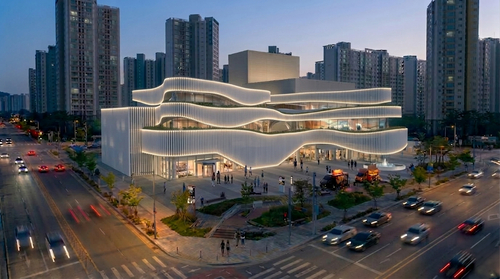 파주시 '운정중앙역 문화공연 콤플렉스' 조감도