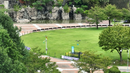 안양시 드론 배송 현장